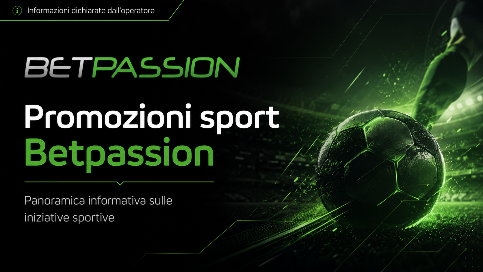 Promozioni Sport Betpassion